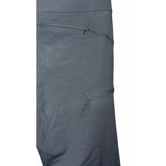 Duluth Trading Co Womens L 31 NoGA Classic Relaxed Fit Pants Straight Black Legs - Picture 8 of 11